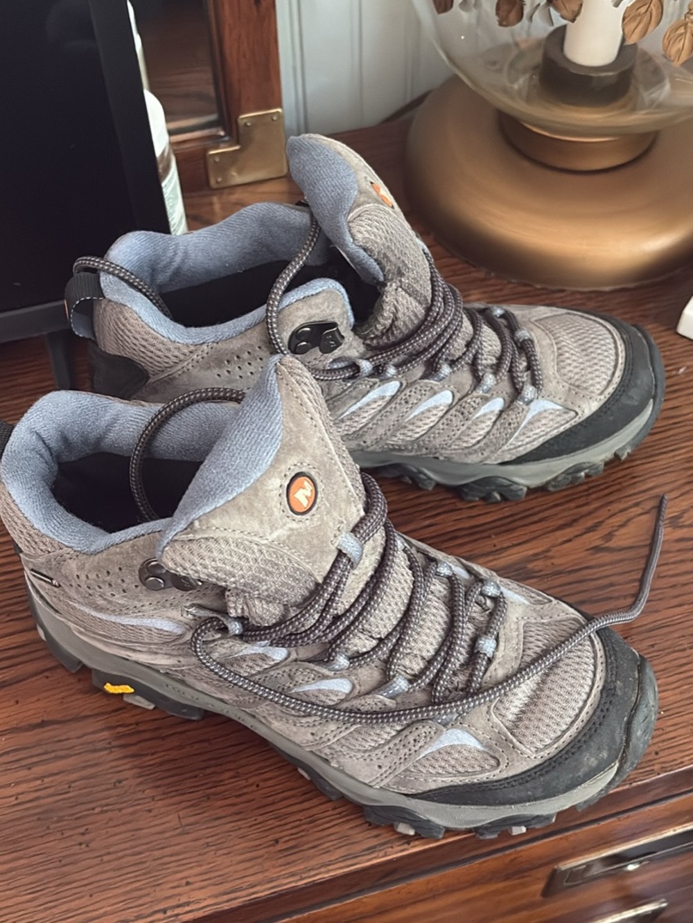 Merrell Women’s Gray Hiking Boots - Durable Trail Footwear